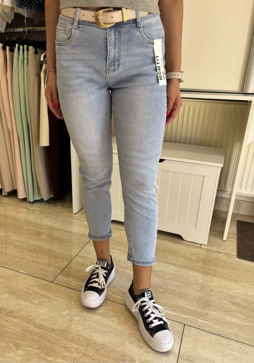 M Sara Mom Fit farmernadrág